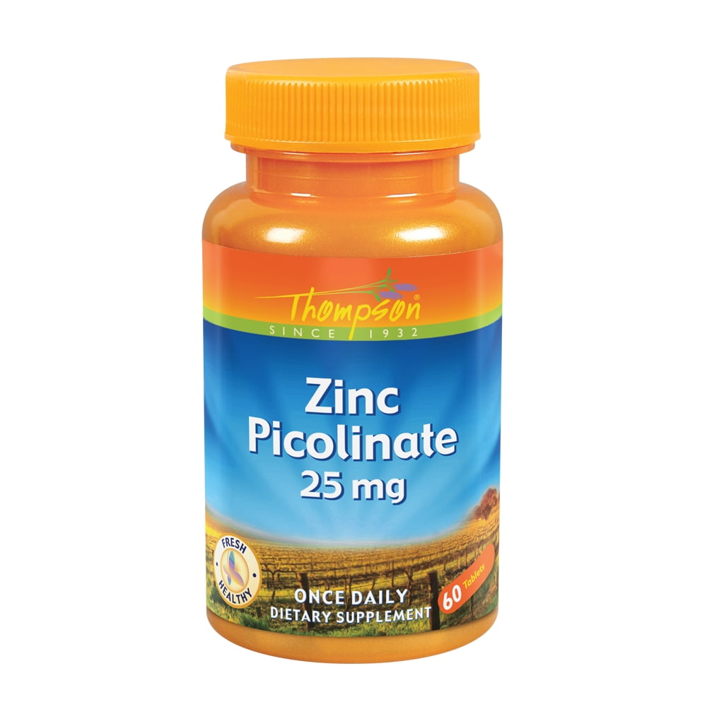 Zinc Picolinate 25mg 60ct