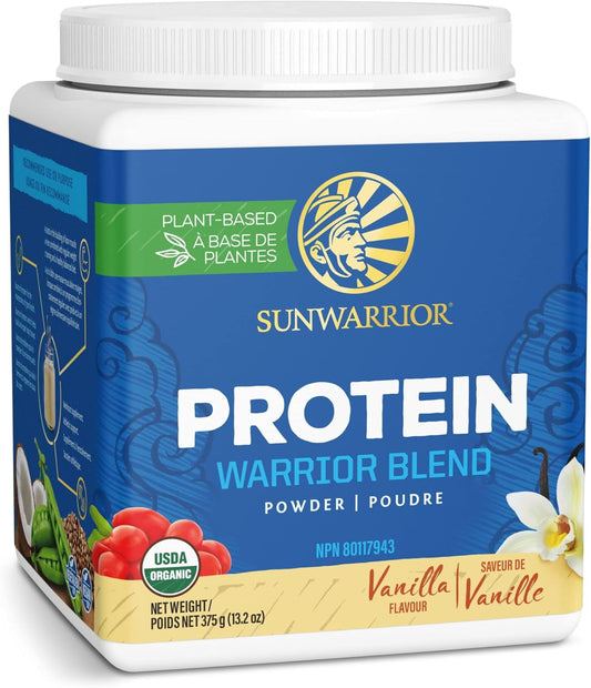Sunwarrior Protein Warrior Blend Vanilla 375g 15srv