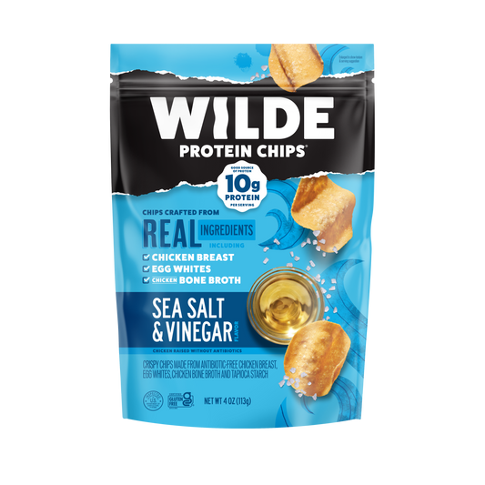 Wilde Sea Salt & Vinegar Protein Chips