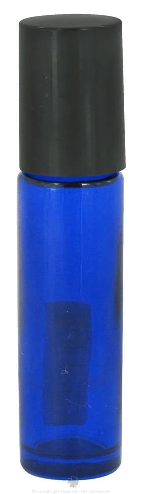 Blue Glass Bottle With Roll On 8ml