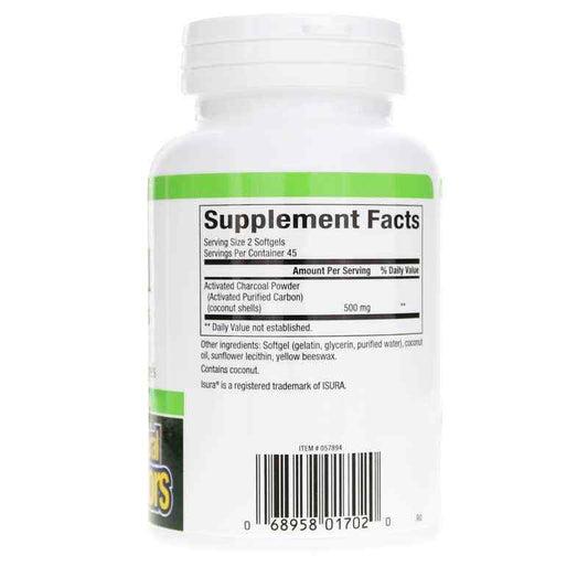 Activated Charcoal 500mg 90ct