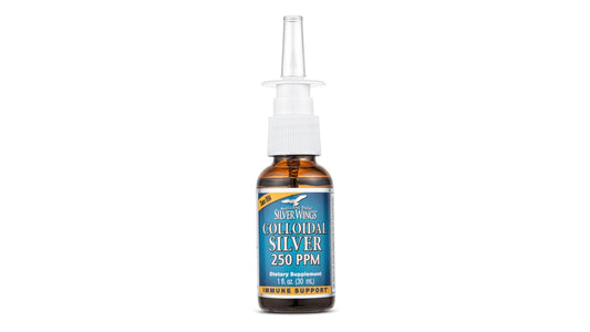 Colloidal Silver Vertical Spray 50ppm 1fl oz 30srv
