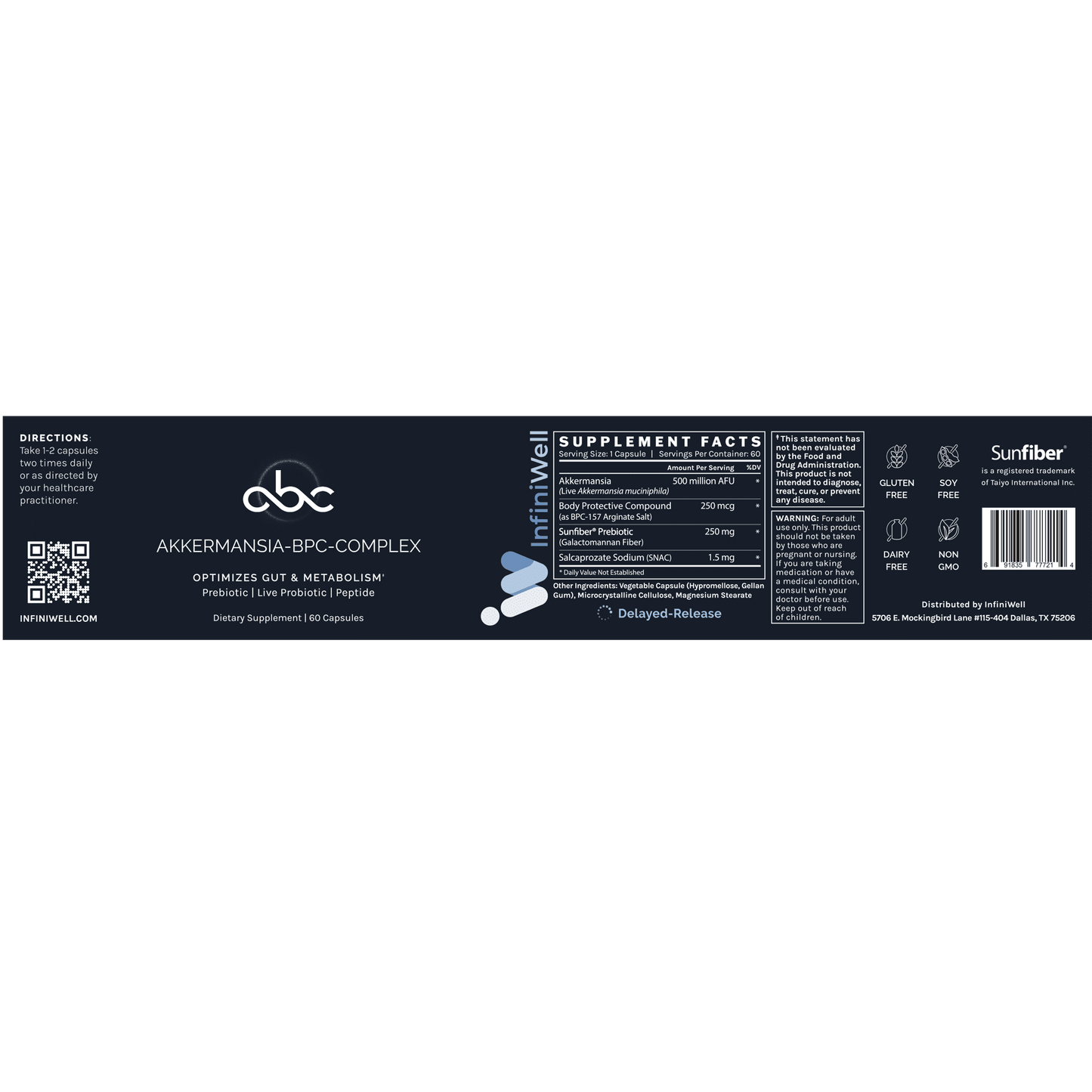 Akkermansia BPC Complex (ABC) 60ct