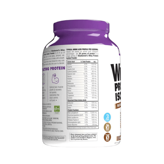 Whey Protein Isolate Chocolate 2lbs