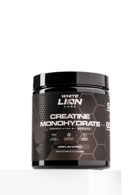 White Lion Creatine Monohydrate 60srvgs