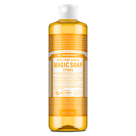 Pure Castile Soap Citrus 16floz