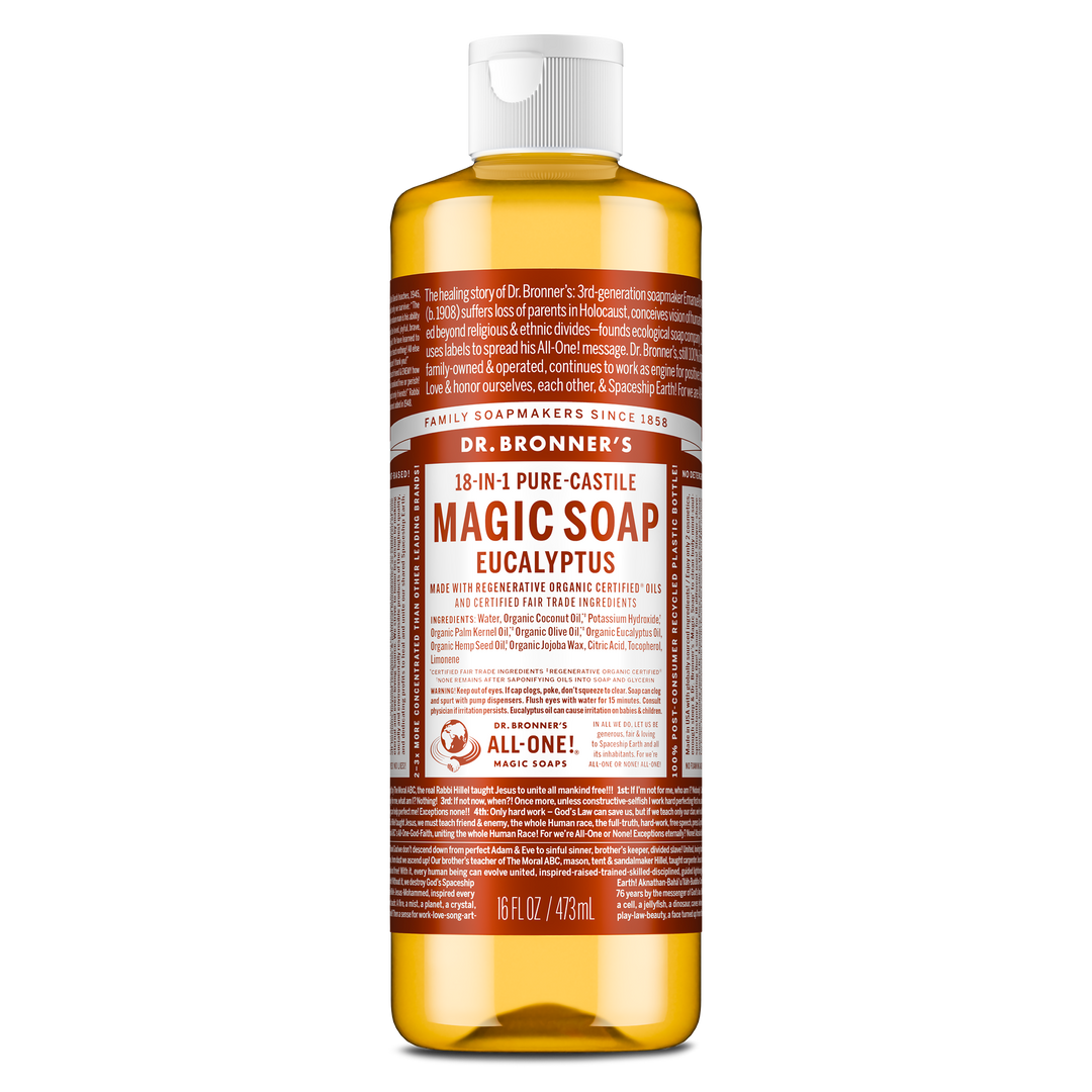 Pure Castile Soap Eucalyptus 16floz