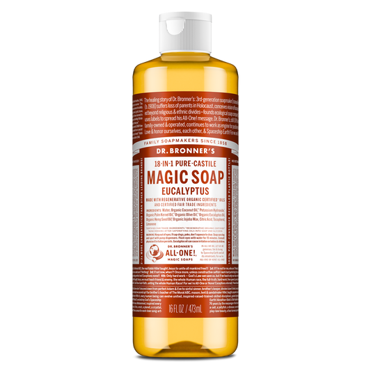 Pure Castile Soap Eucalyptus 16floz