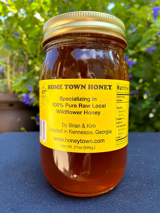 Honey 21oz Glass Jar