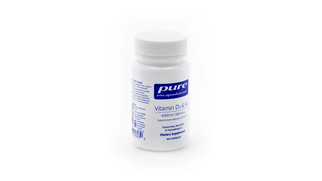 Vitamin D3 4000IU & K2 60ct