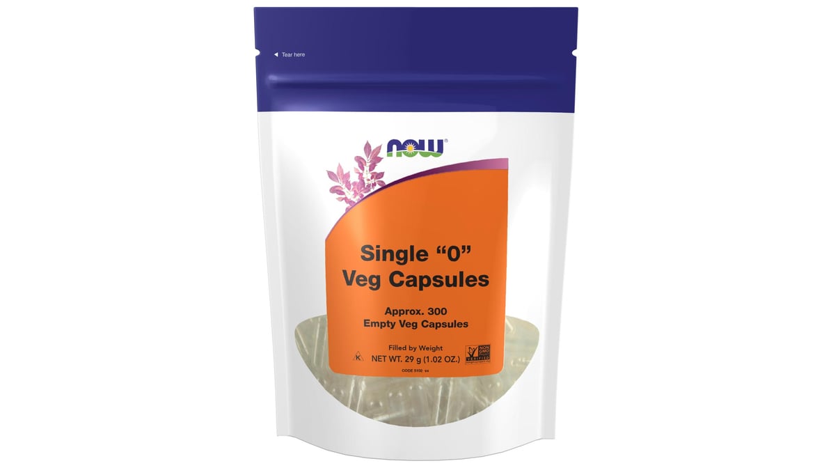 Single "O" Veg Capsules 300ct