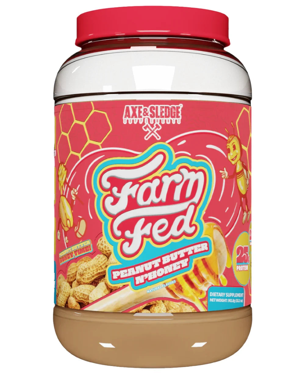 Farm Fed Peanut Butter N'Honey 30srvgs