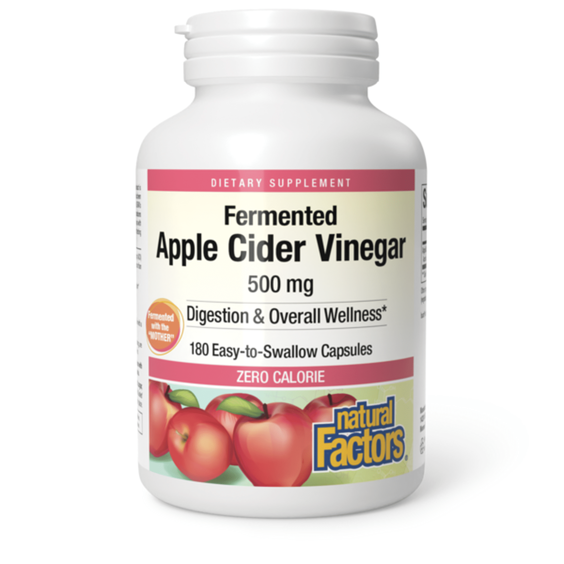 Apple Cider Vinegar 500mg 180ct