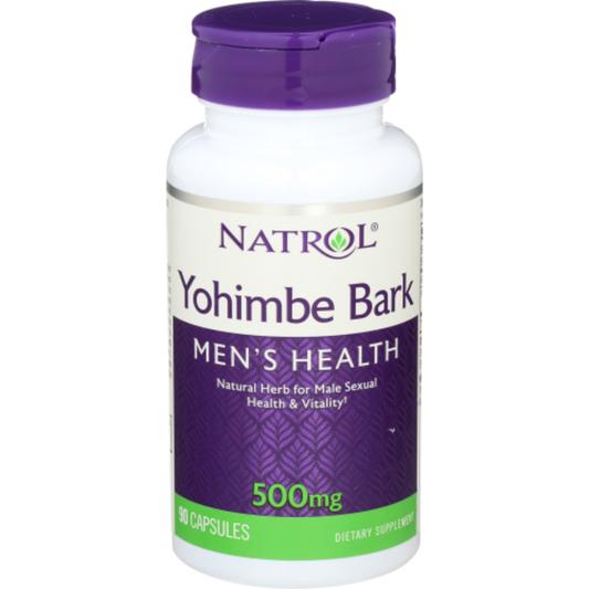Yohimbe Bark Extract 500mg 90ct