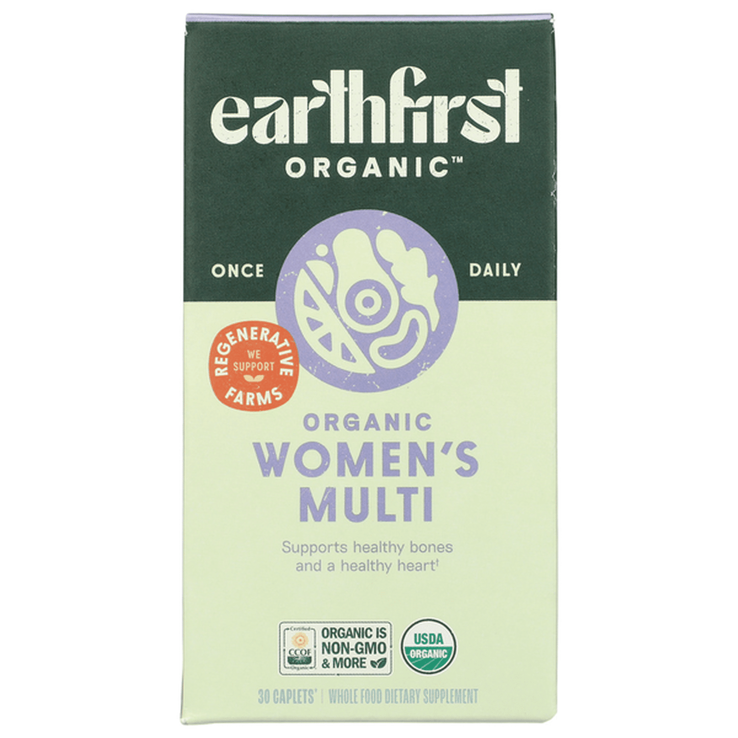 Organic Once Daily Multi For Women 30ct