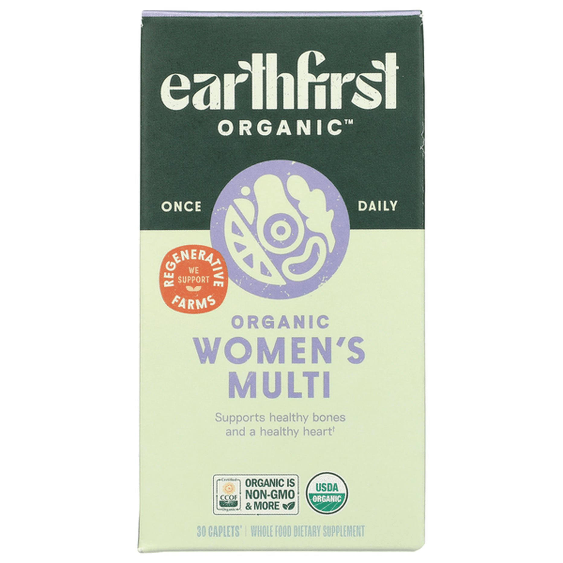 Organic Once Daily Multi For Women 30ct
