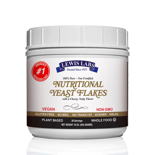 Nutritional Yeast Flakes 100% Pure 16oz Powder