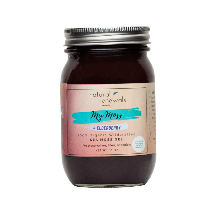 MyMoss™ Sea Moss Gel Elderberry 16oz