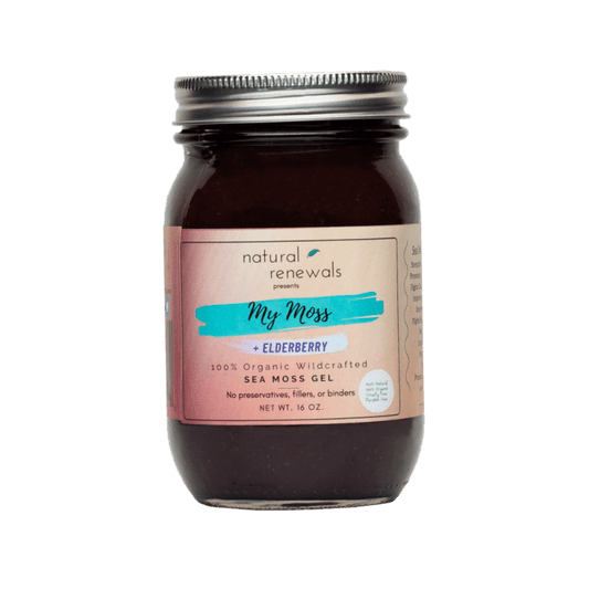 MyMoss™ Sea Moss Gel Elderberry 16oz