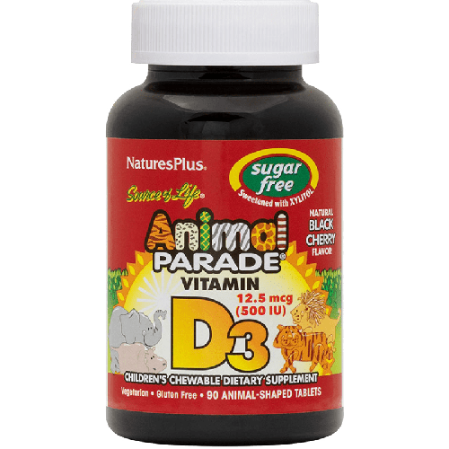 Animal Parade Vitamin D3 500IU Chewable 90ct