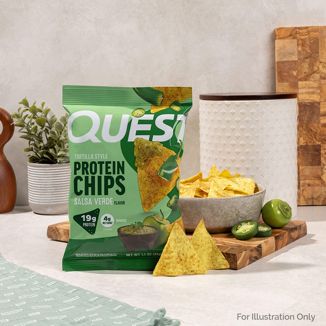 Quest Protein Chips Salsa Verde 1.1oz