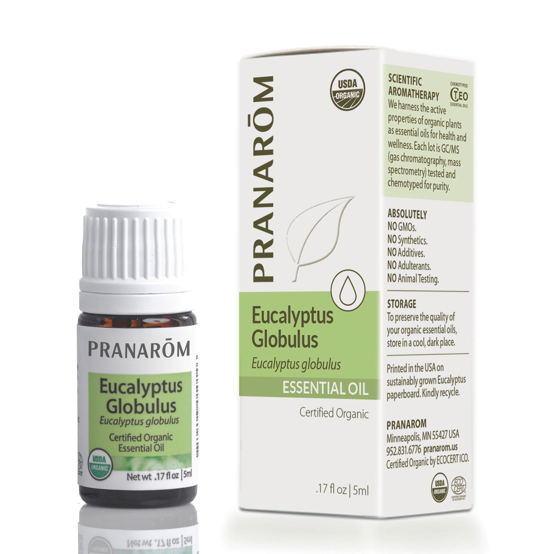 Organic Eucalyptus Globulus Oil 5ml