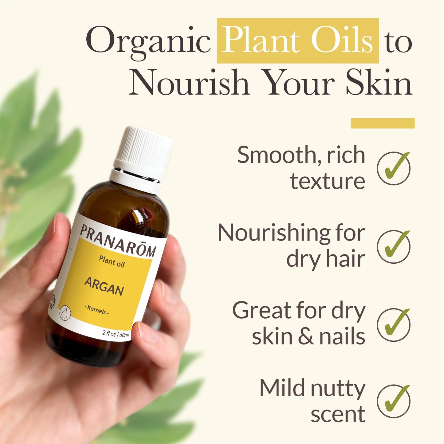 Argan Virgin Plant Oil 60ml/2oz