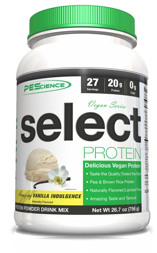 Select Vegan Protein Vanilla 2lbs 27srv